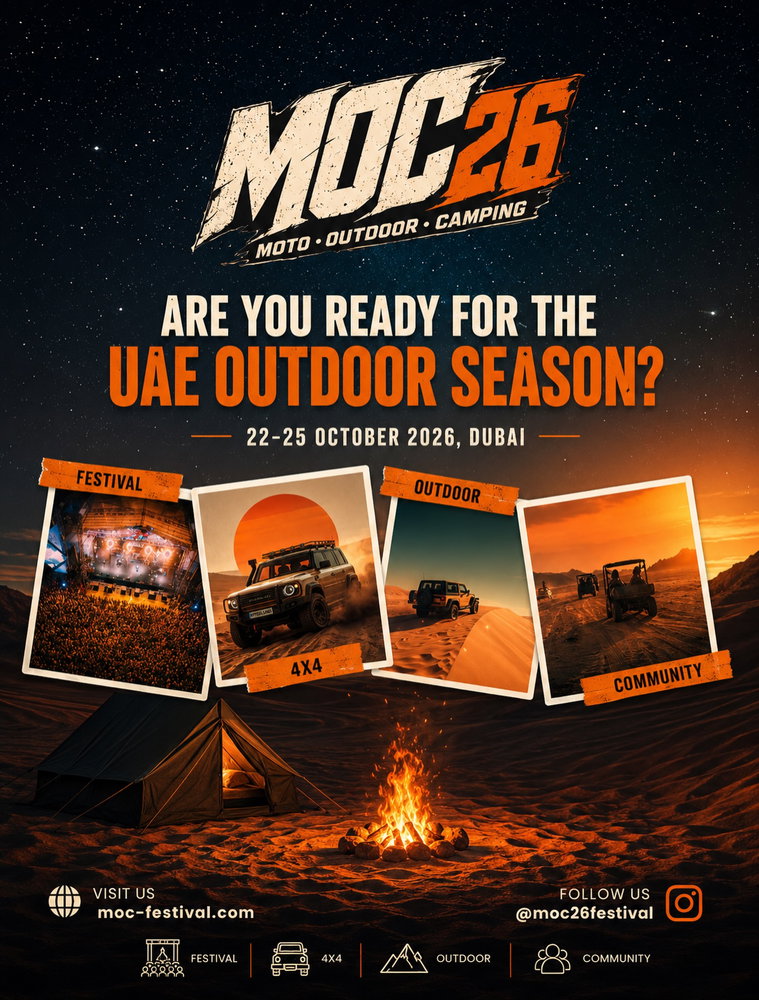 The wait is almost over.
The UAE outdoor season is back and this year it is bigger, bolder and better than anything you