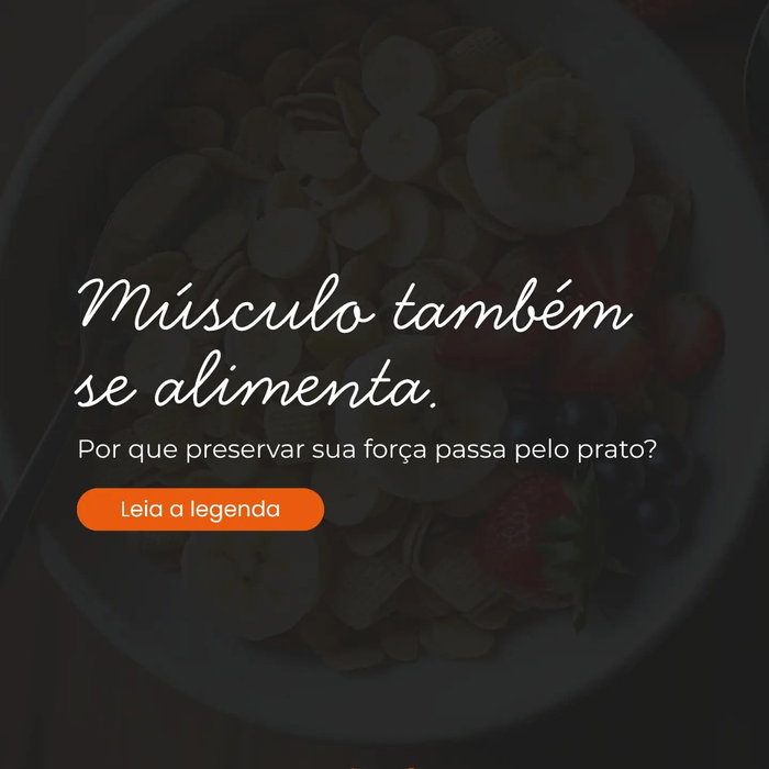 Quando pensamos em preservar músculos, o exercício costuma ser a primeira coisa que vem à cabeça, mas existe outra parte