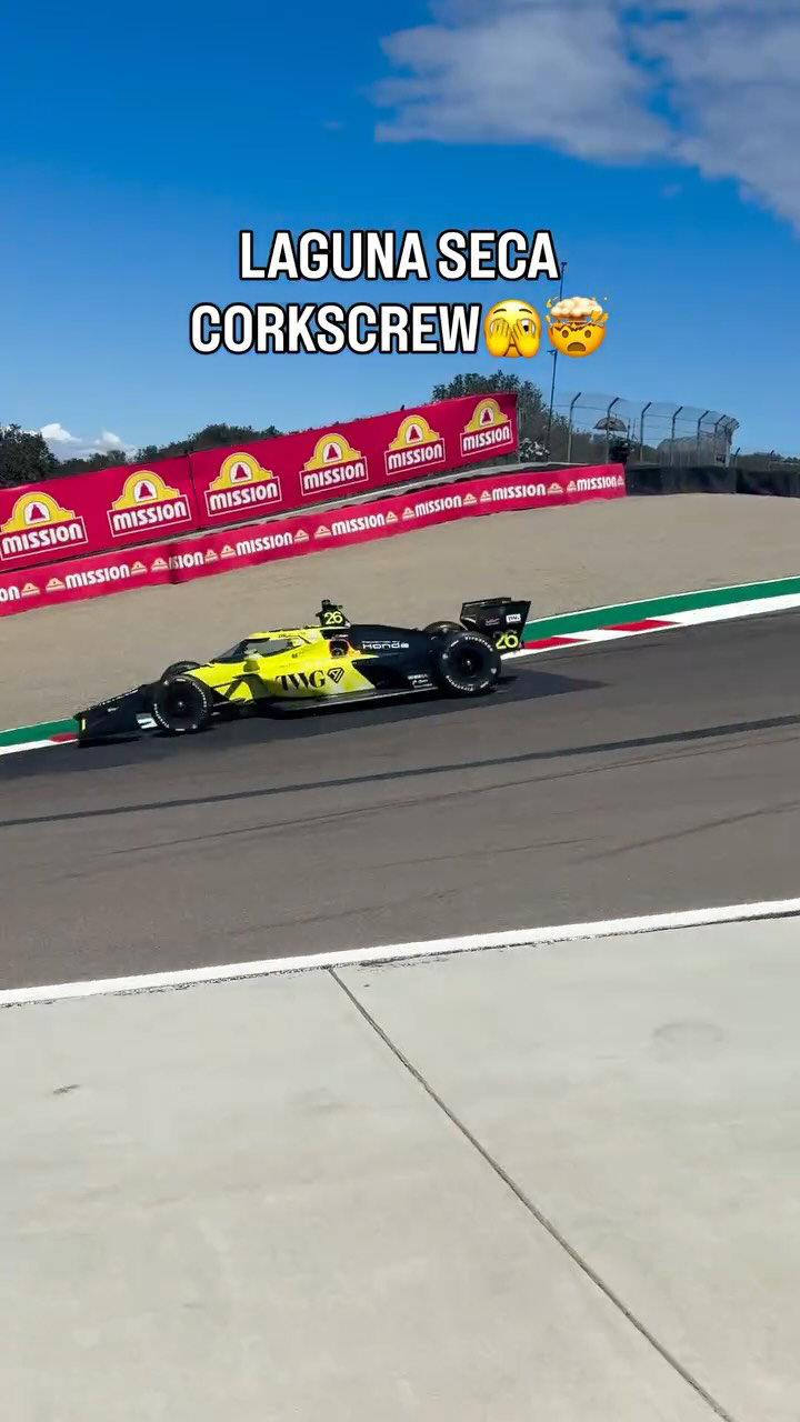 An Instagram post for INDYCAR