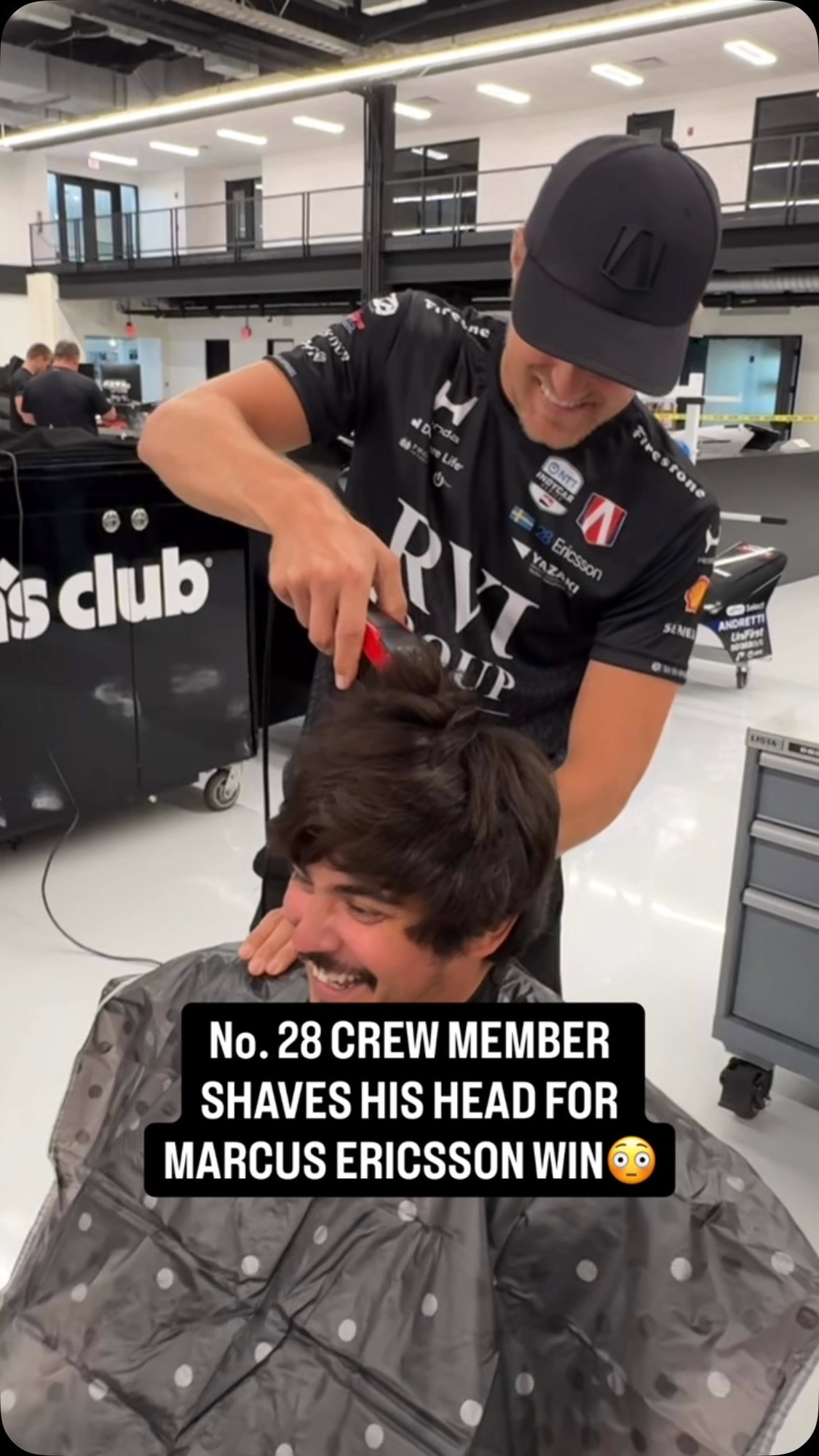 An Instagram post for INDYCAR