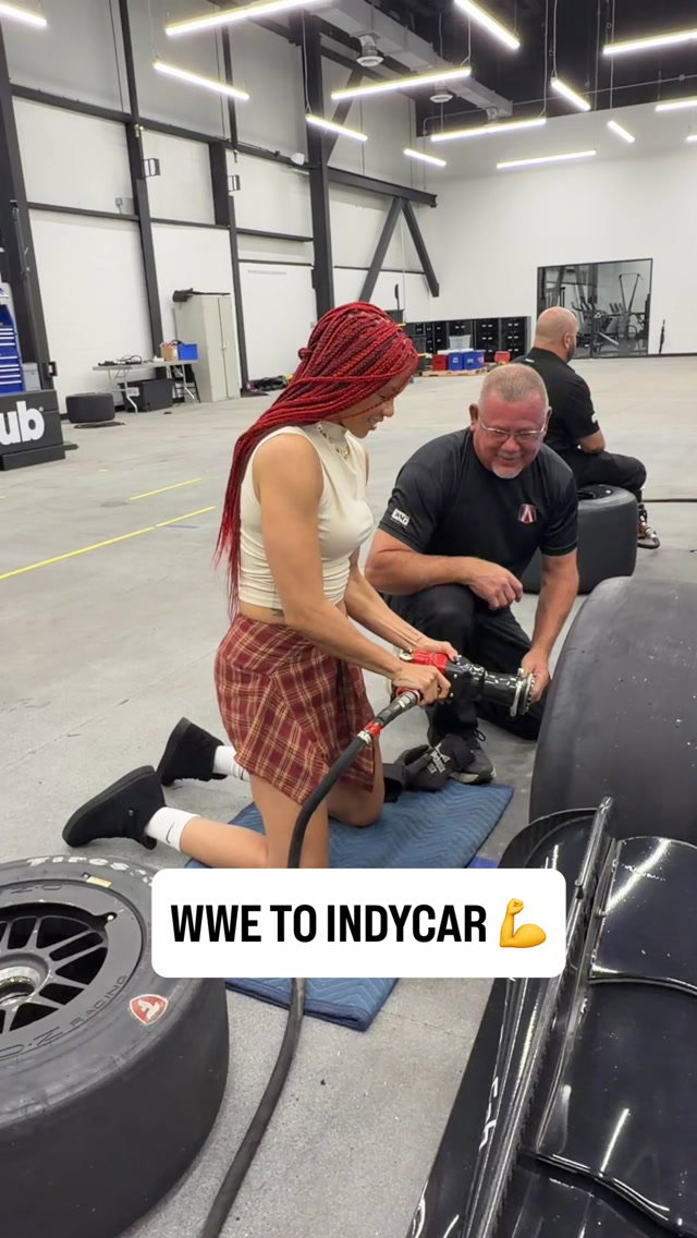 An Instagram post for INDYCAR