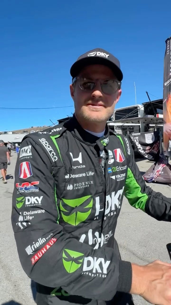 An Instagram post for INDYCAR
