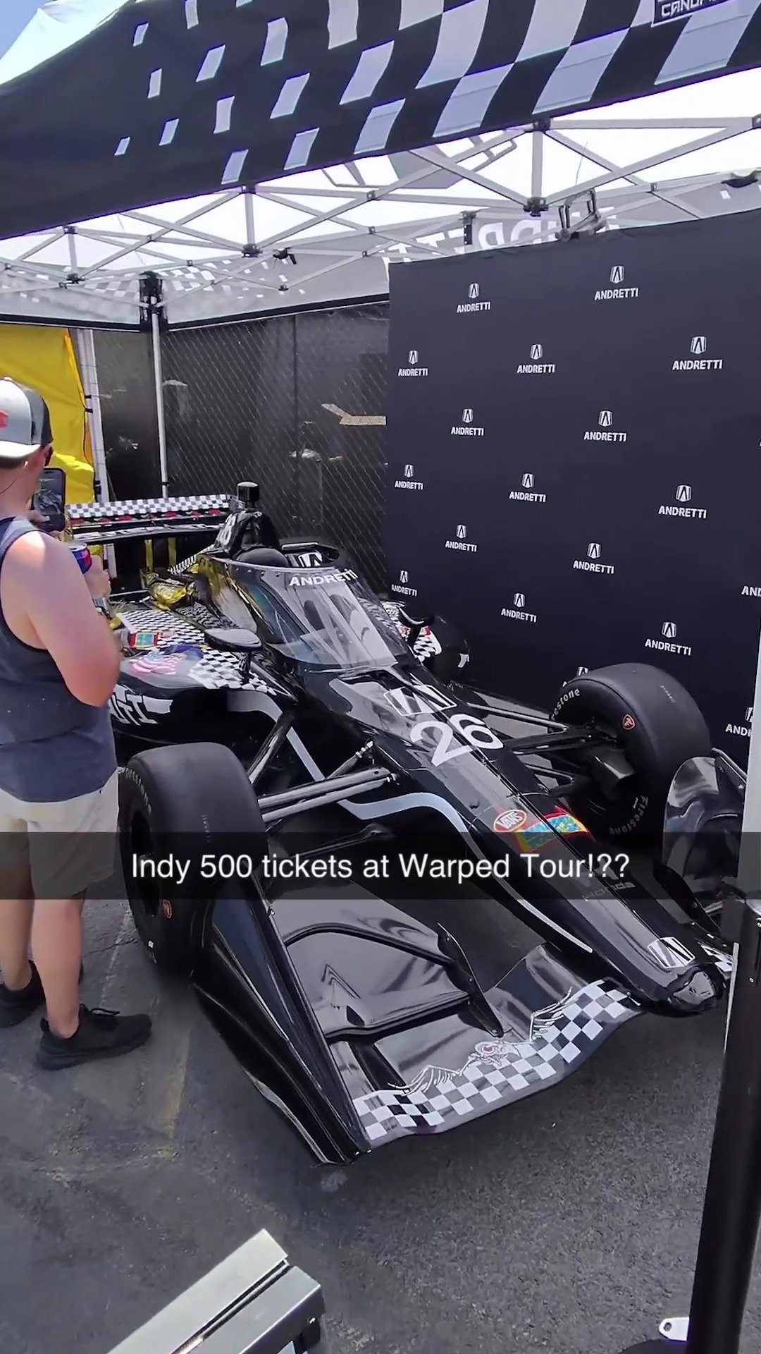 An Instagram post for INDYCAR