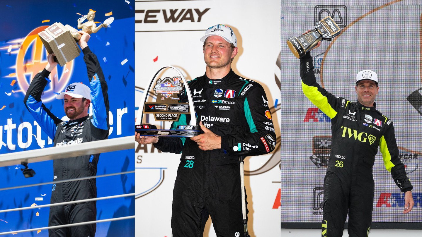 An Instagram post for INDYCAR