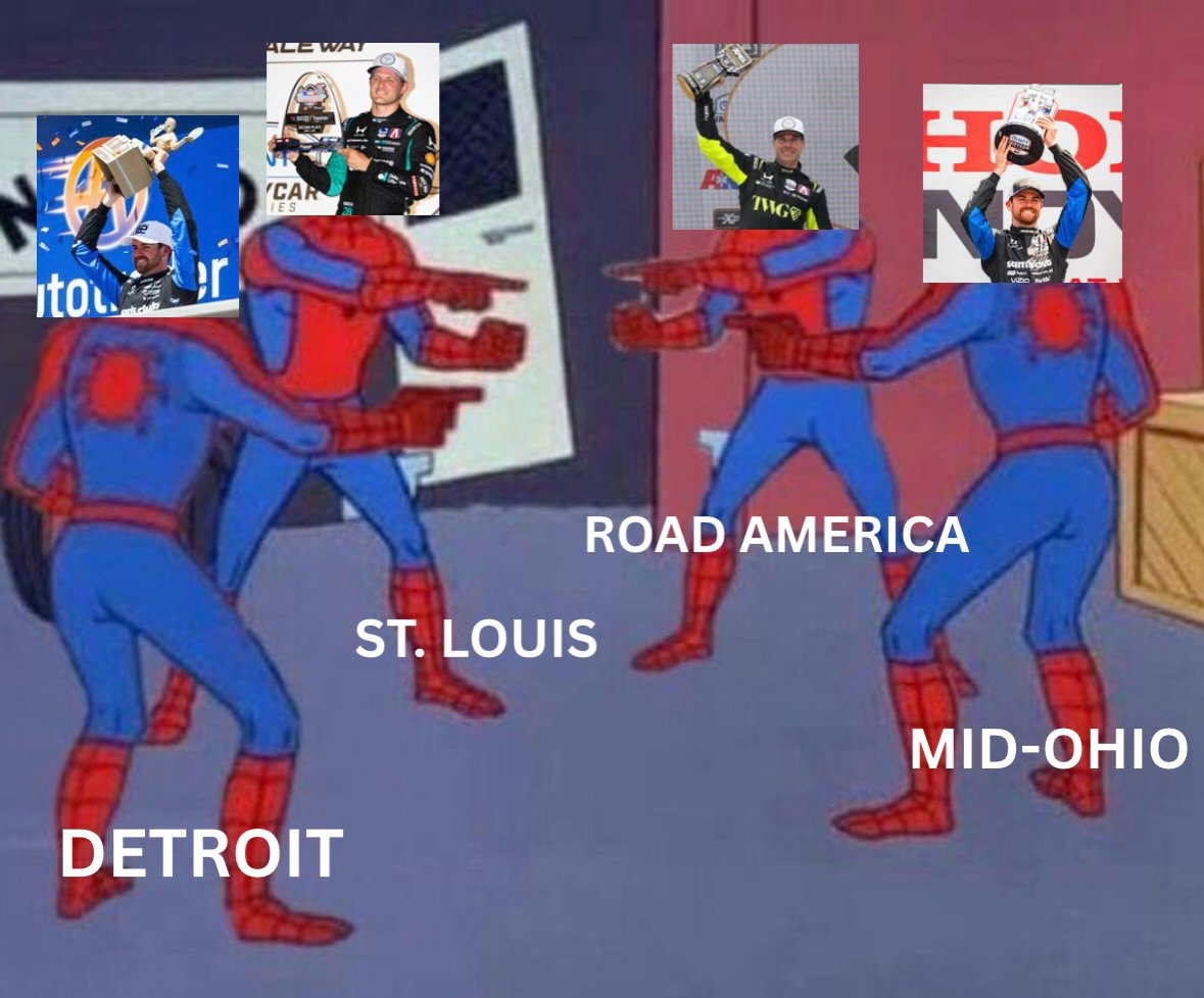 An Instagram post for INDYCAR