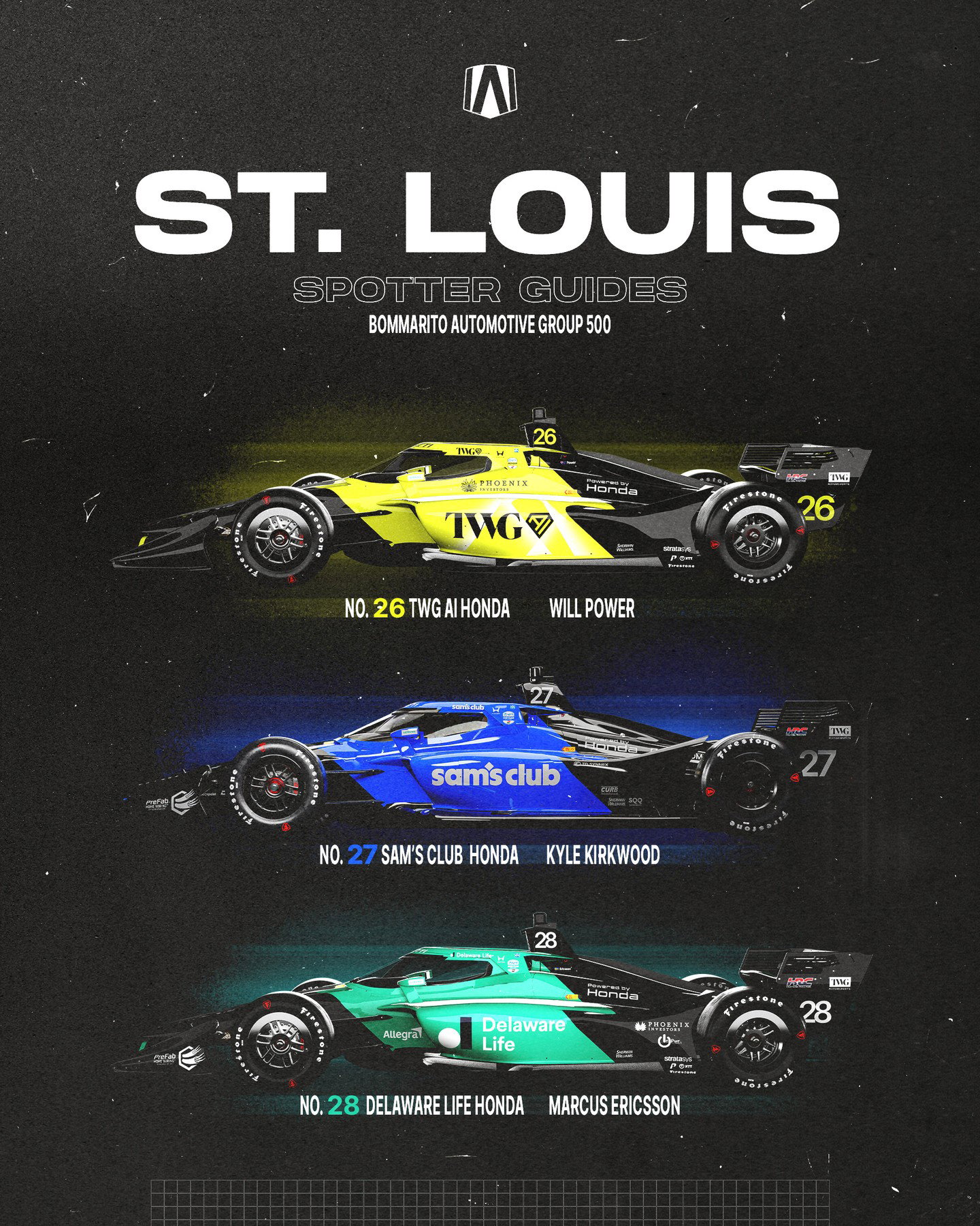 An Instagram post for INDYCAR