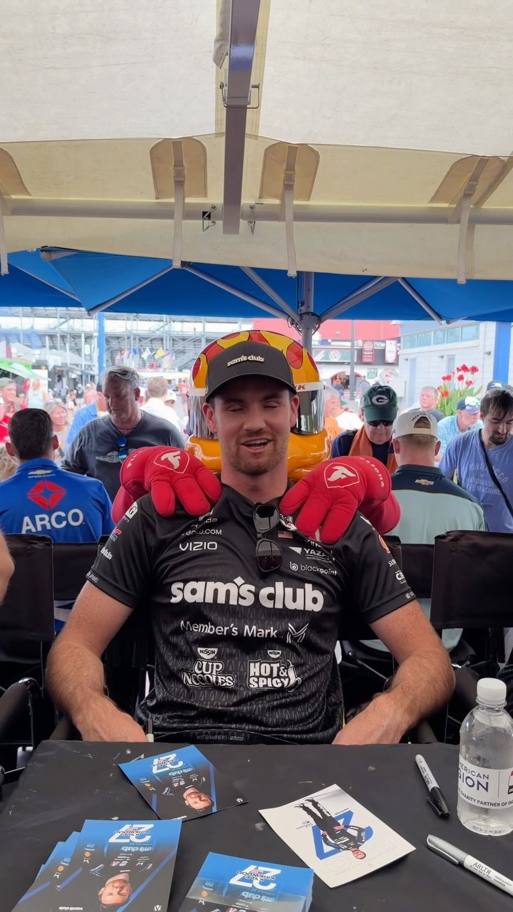 An Instagram post for INDYCAR