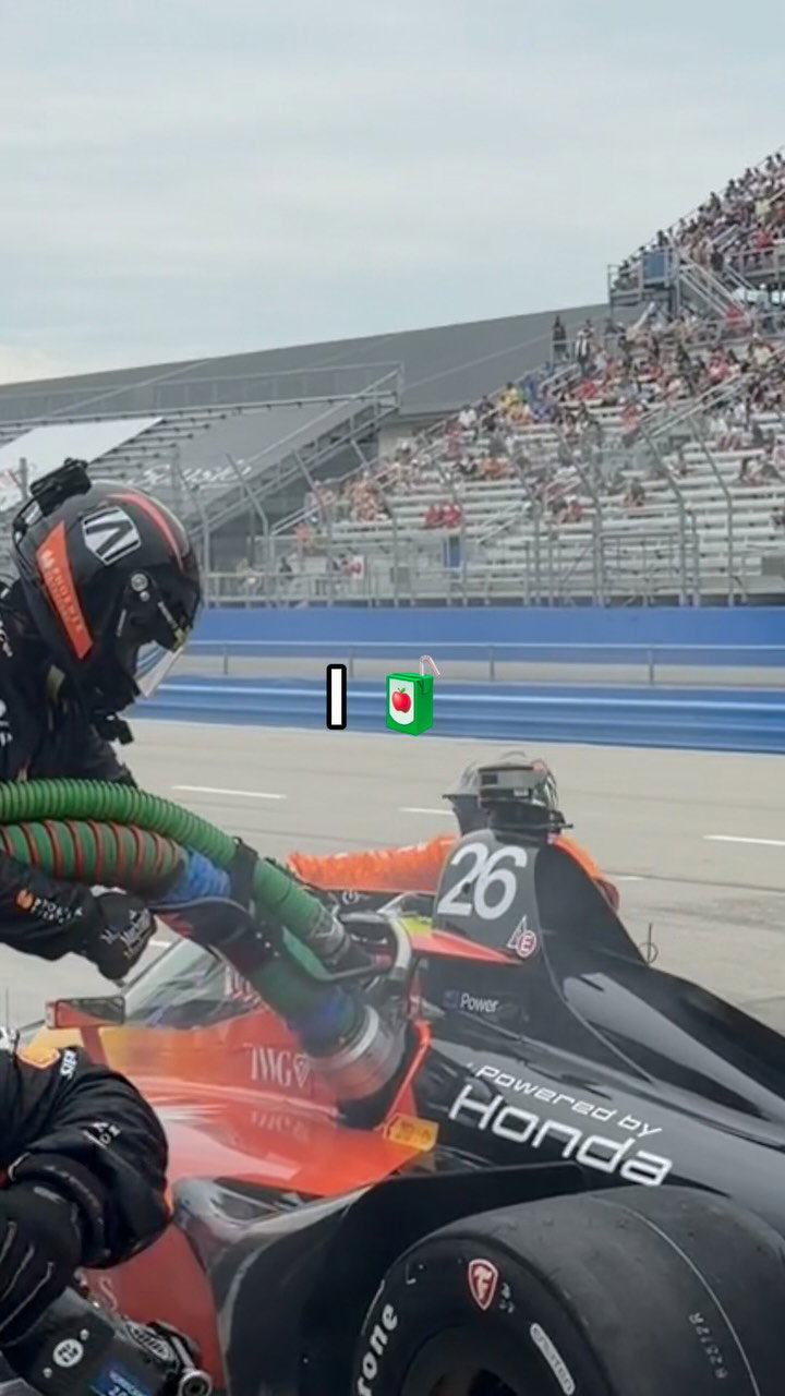 An Instagram post for INDYCAR