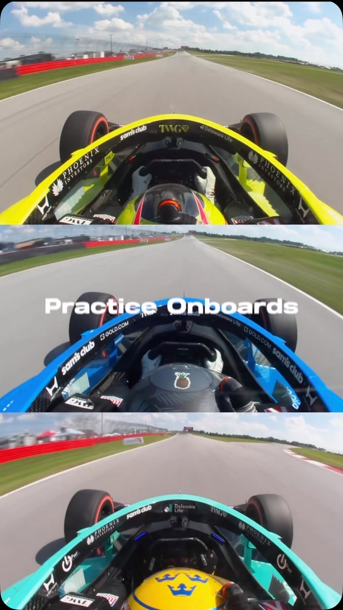 An Instagram post for INDYCAR