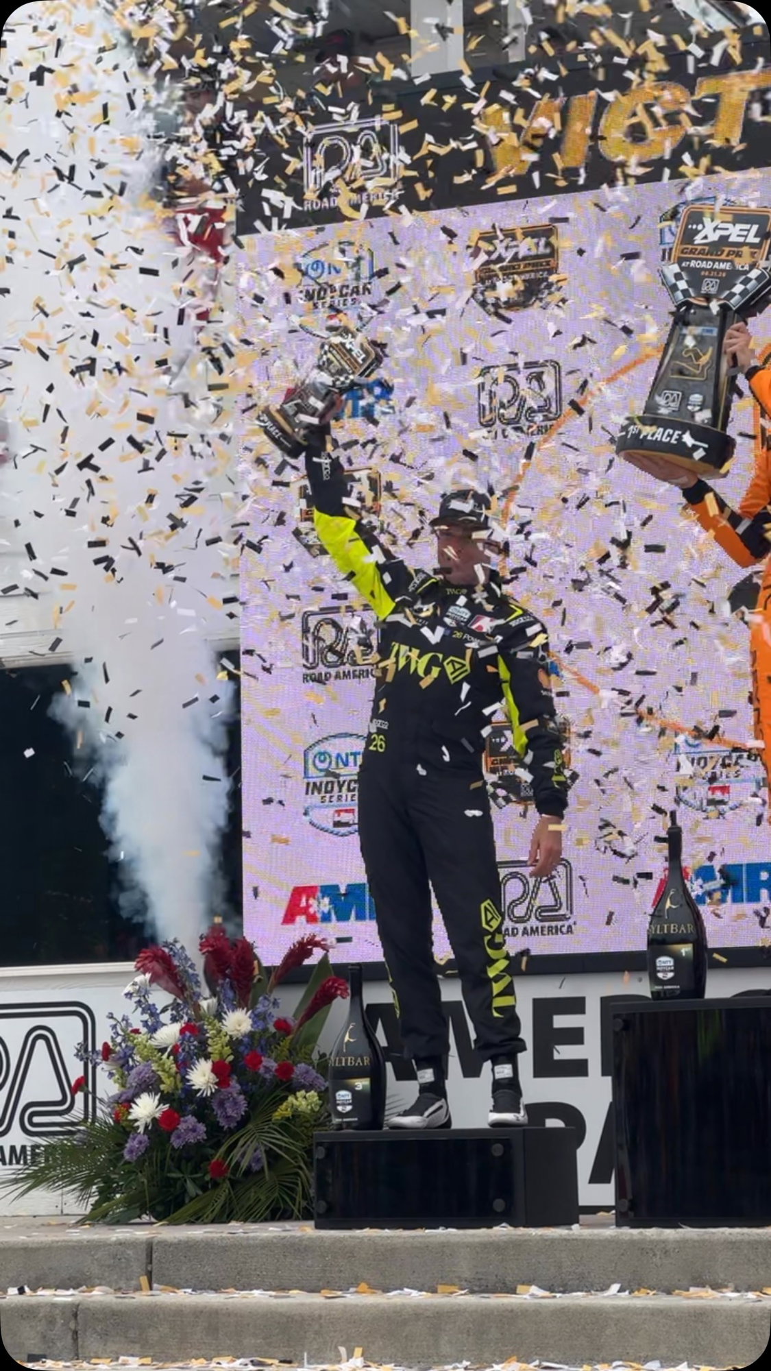 An Instagram post for INDYCAR