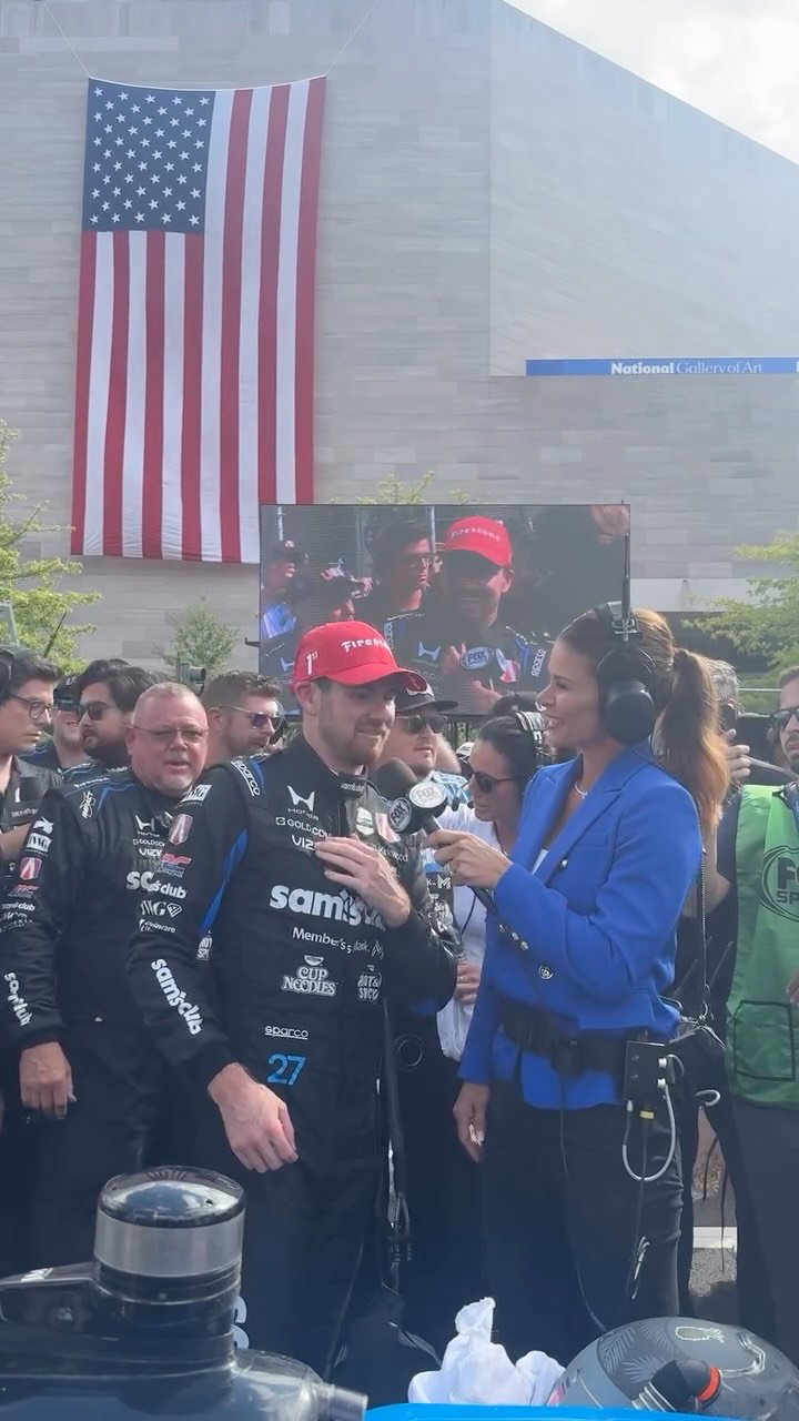 An Instagram post for INDYCAR