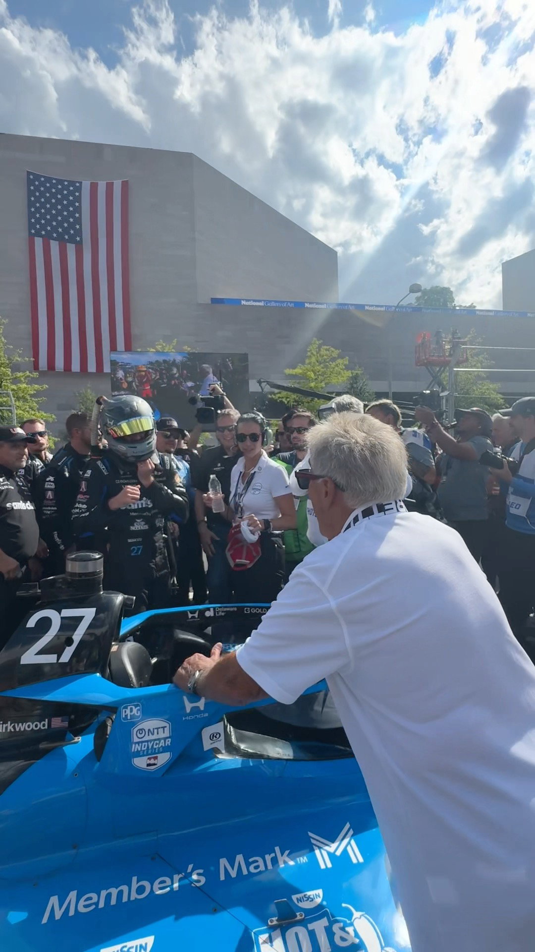 An Instagram post for INDYCAR