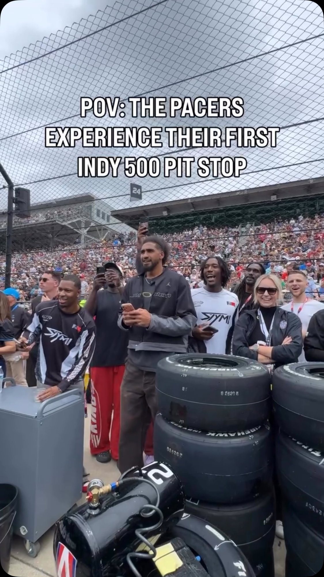 An Instagram post for INDYCAR