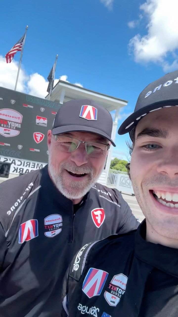 An Instagram post for INDYCAR