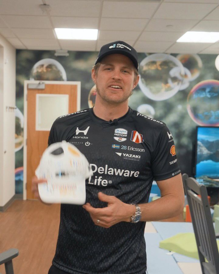 An Instagram post for INDYCAR
