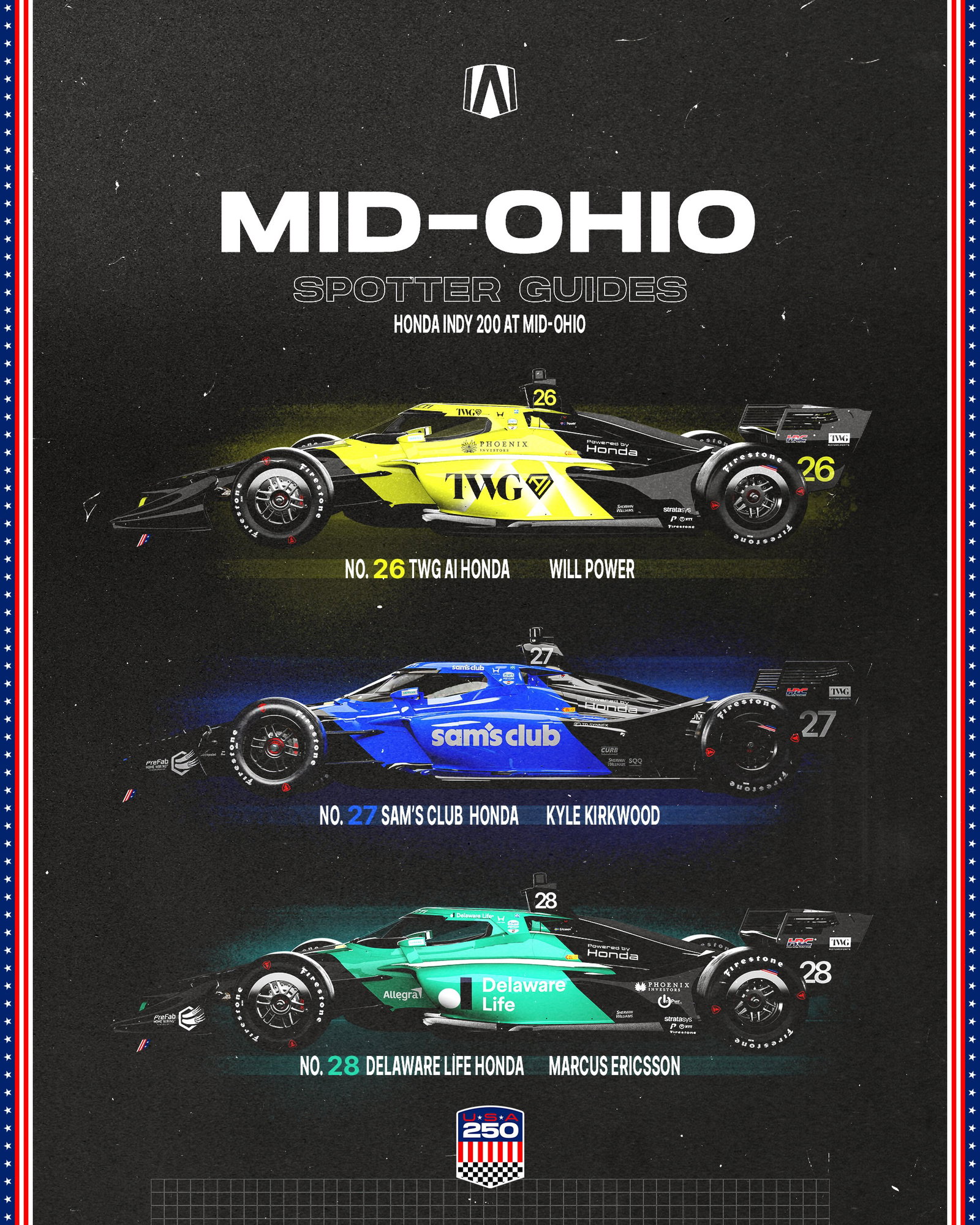 An Instagram post for INDYCAR