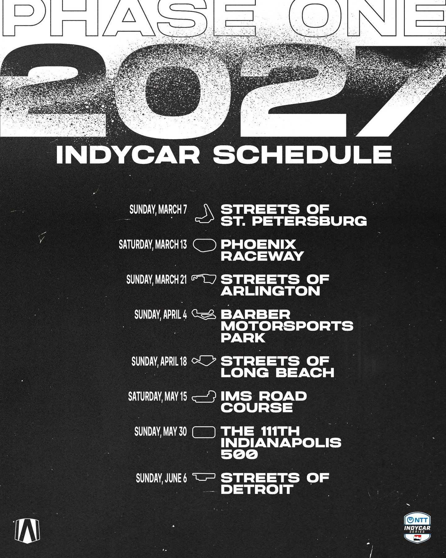 An Instagram post for INDYCAR
