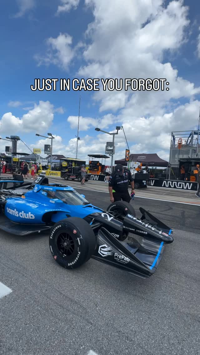 An Instagram post for INDYCAR