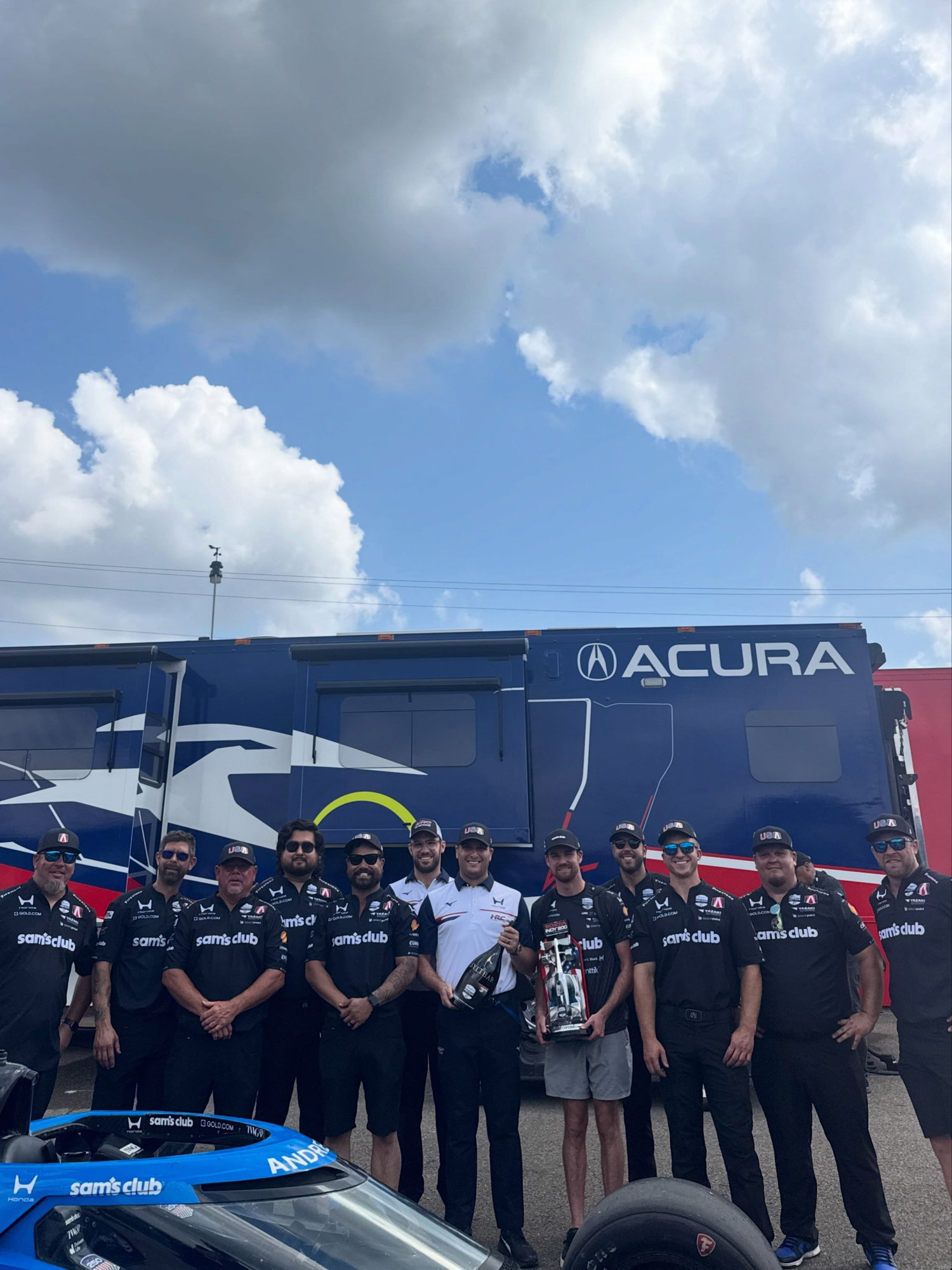 An Instagram post for INDYCAR