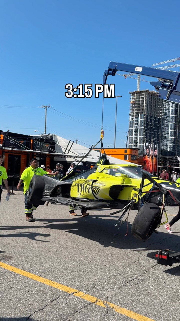 An Instagram post for INDYCAR