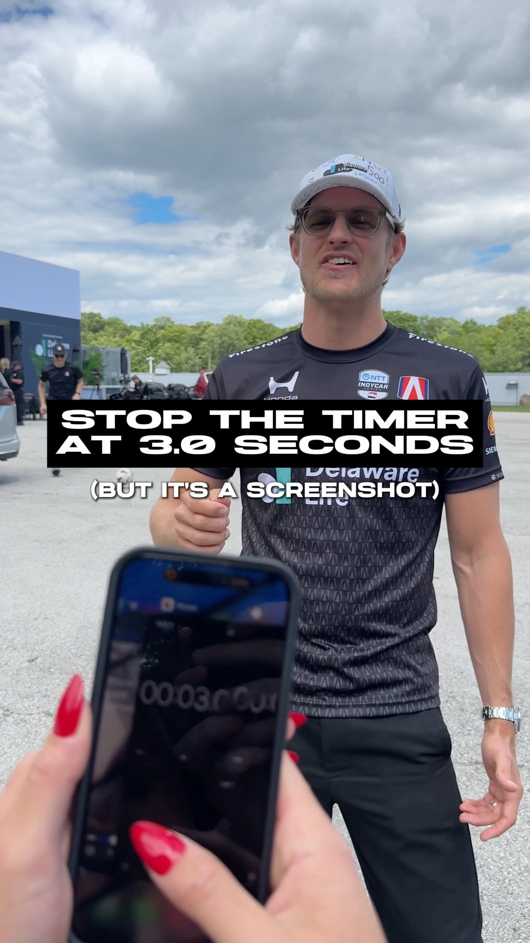 An Instagram post for INDYCAR