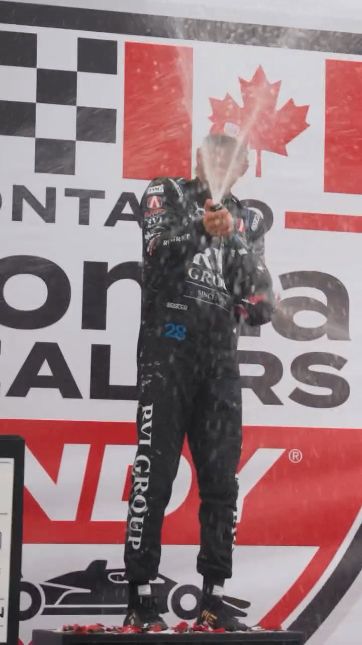 An Instagram post for INDYCAR