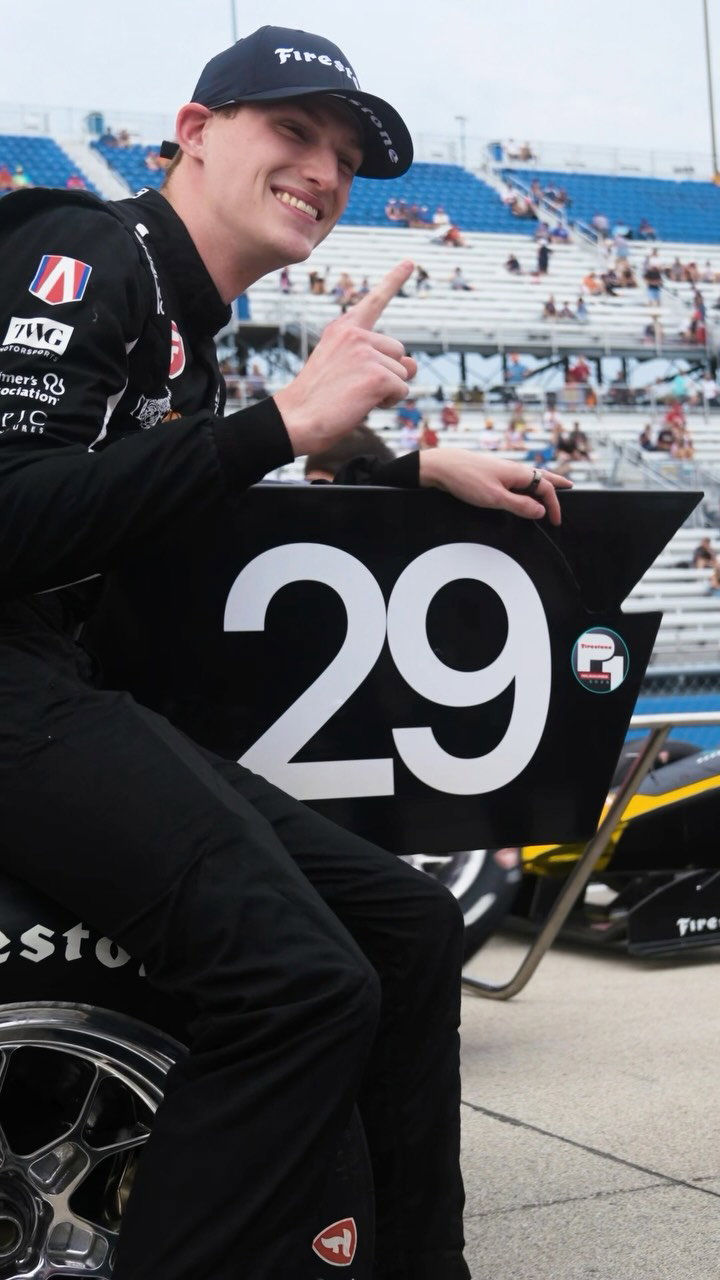 An Instagram post for INDYCAR