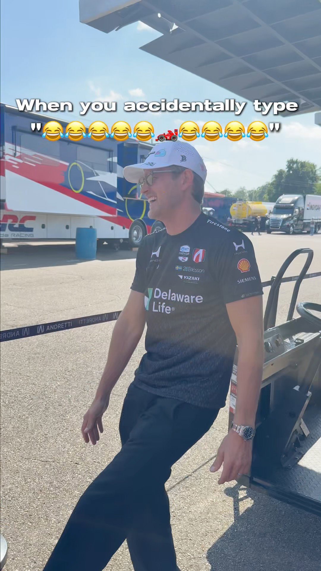 An Instagram post for INDYCAR