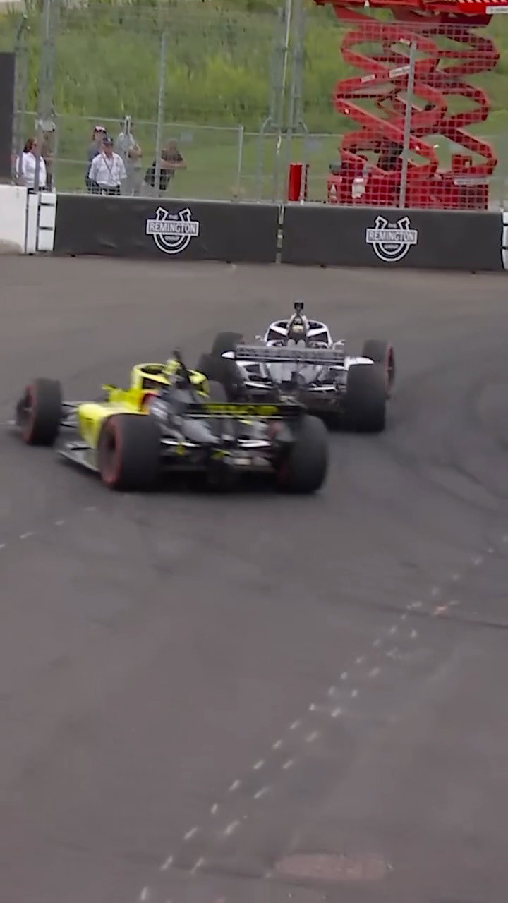 An Instagram post for INDYCAR