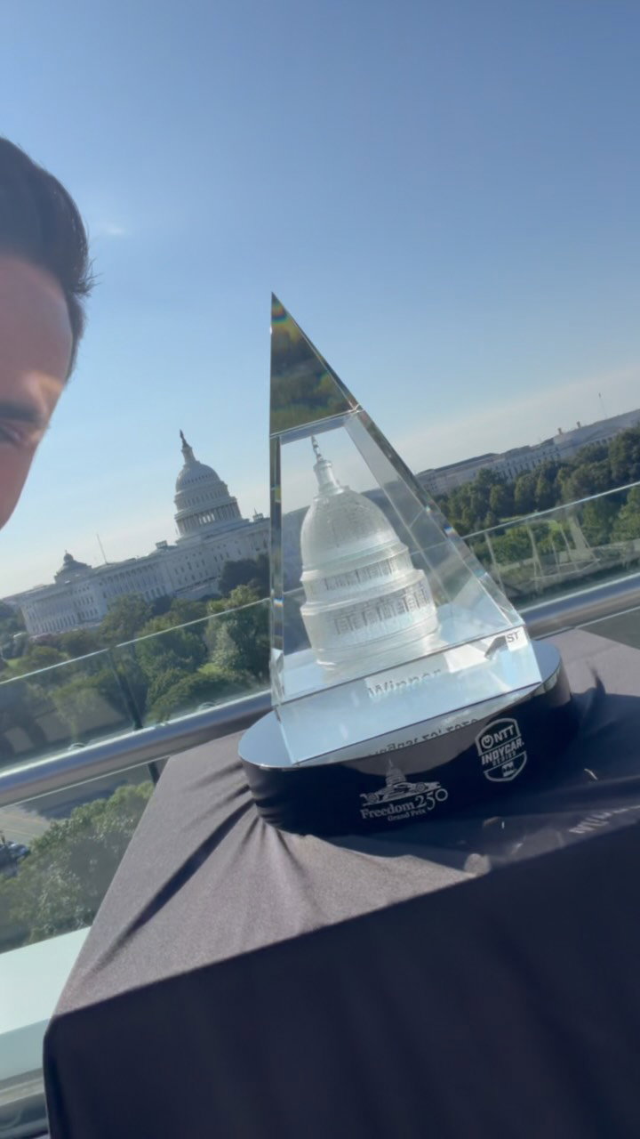 An Instagram post for INDYCAR