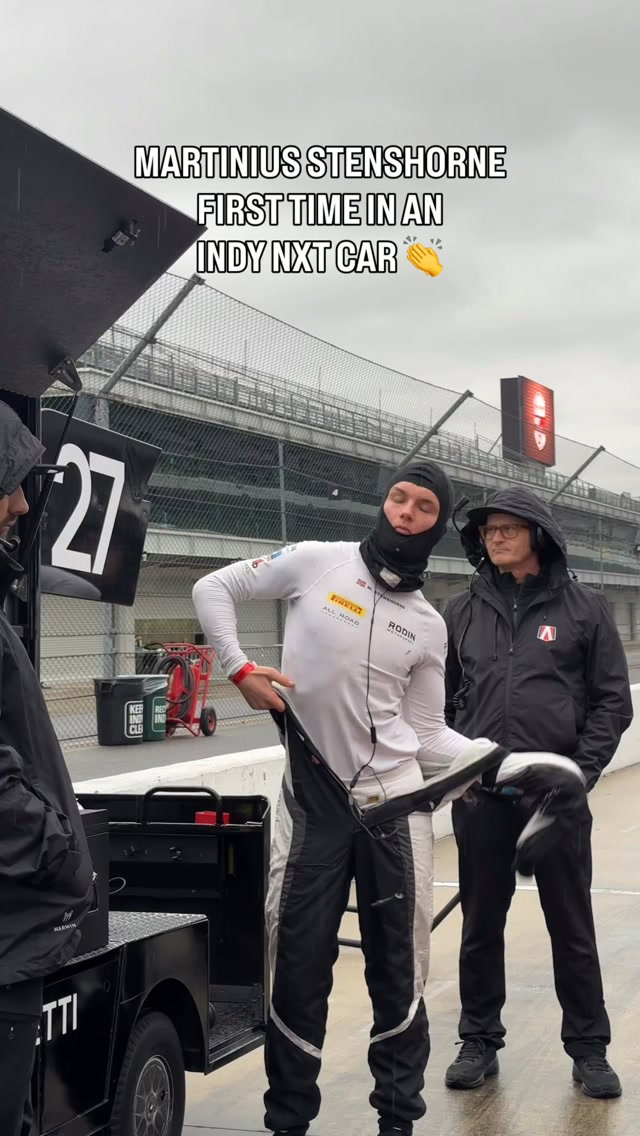 An Instagram post for INDYCAR