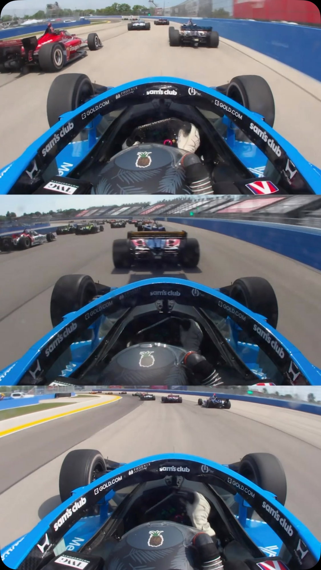 An Instagram post for INDYCAR