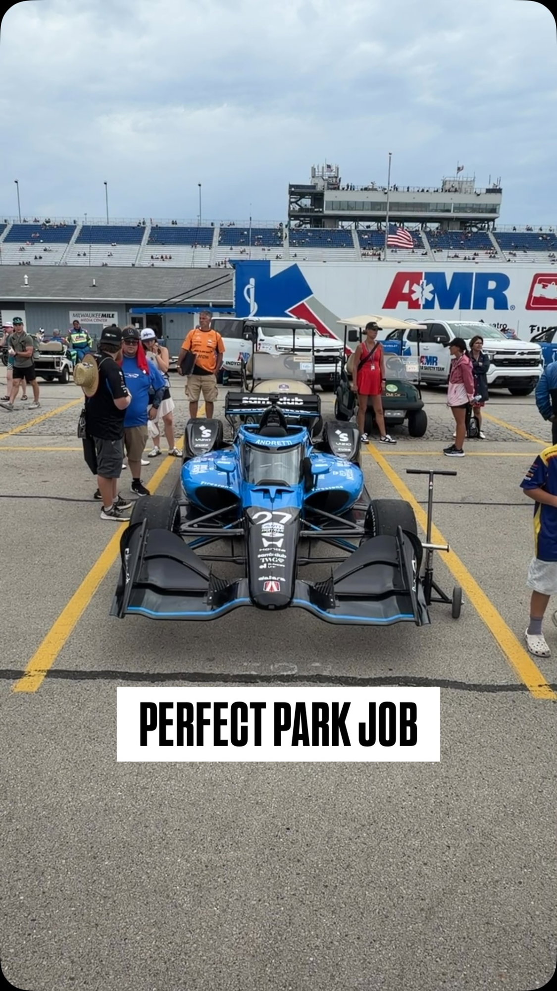 An Instagram post for INDYCAR