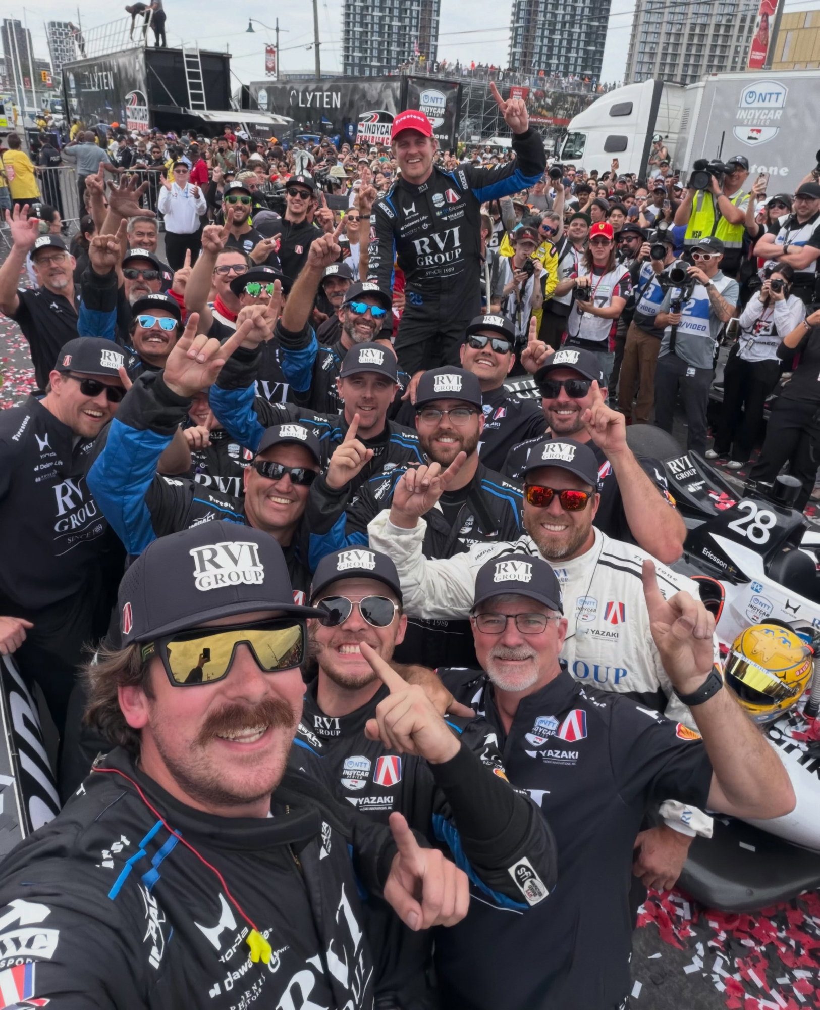 An Instagram post for INDYCAR