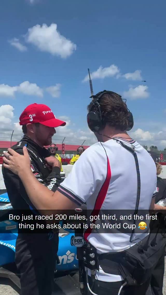 An Instagram post for INDYCAR