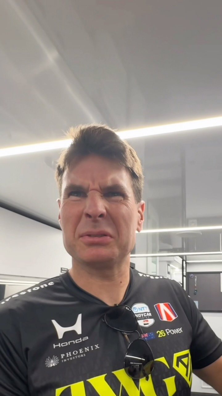 An Instagram post for INDYCAR