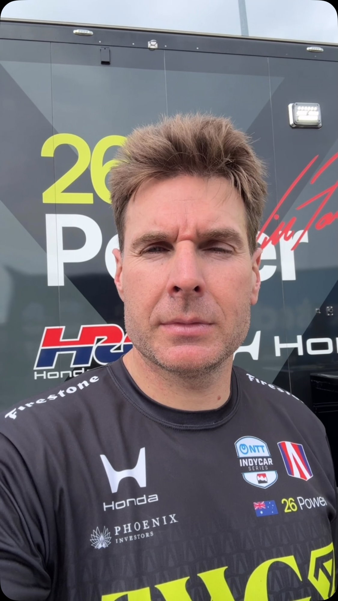 An Instagram post for INDYCAR