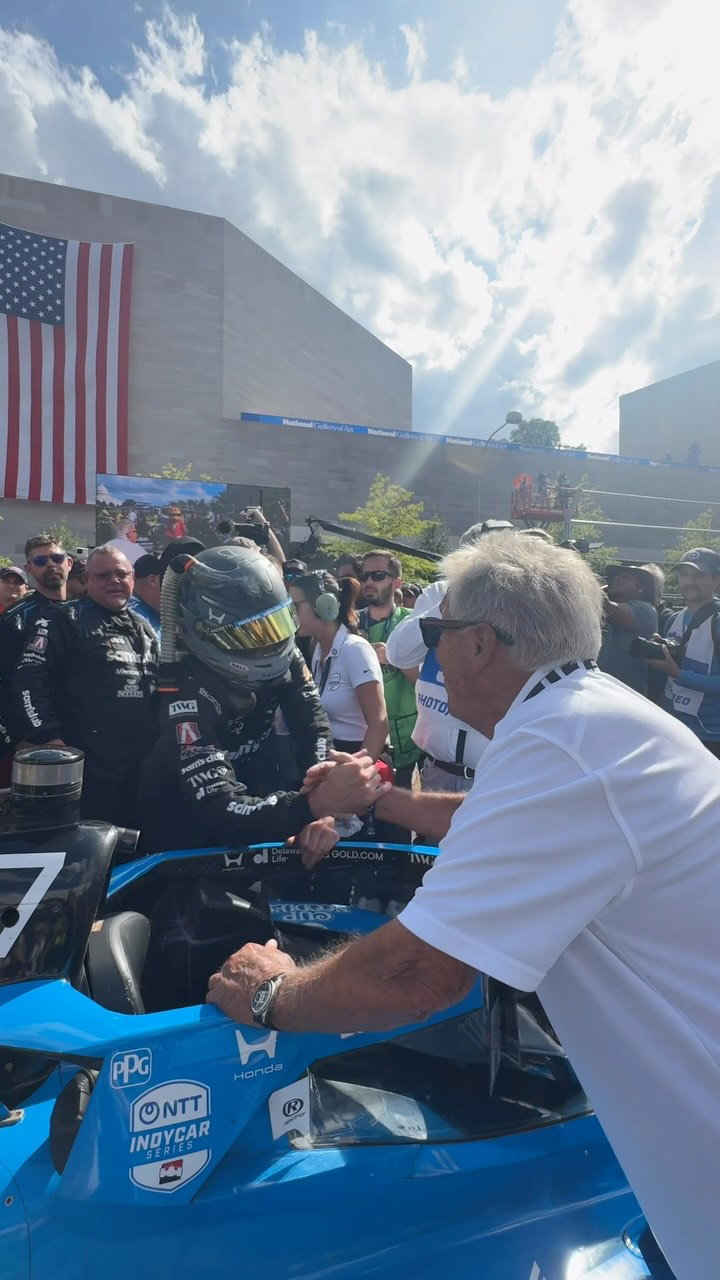 An Instagram post for INDYCAR