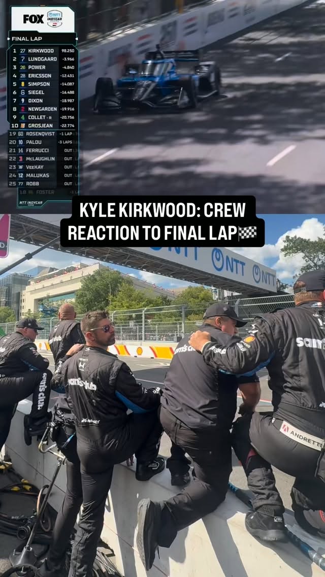 An Instagram post for INDYCAR