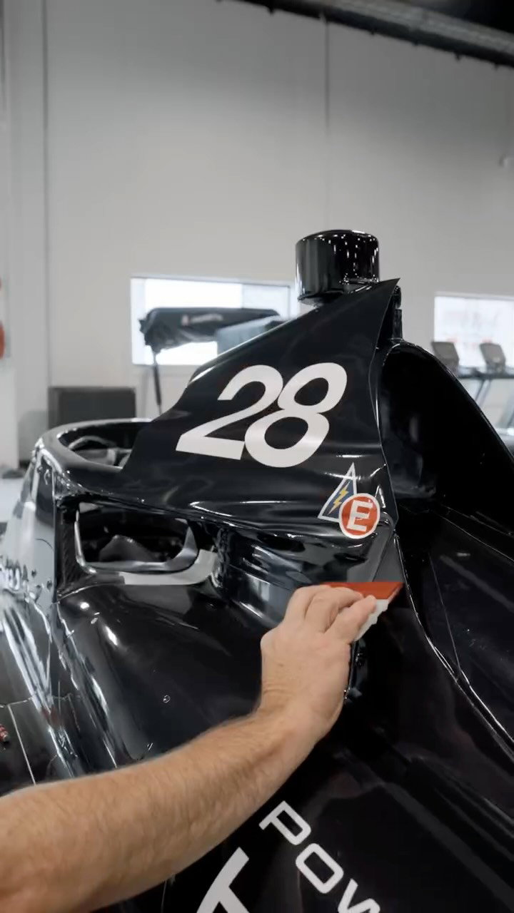 An Instagram post for INDYCAR