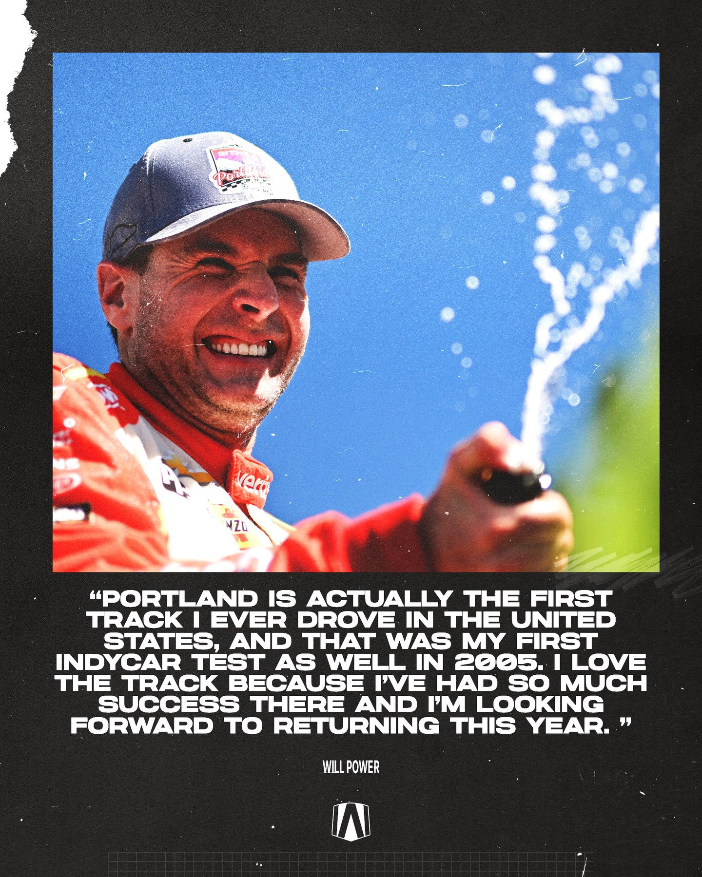 An Instagram post for INDYCAR