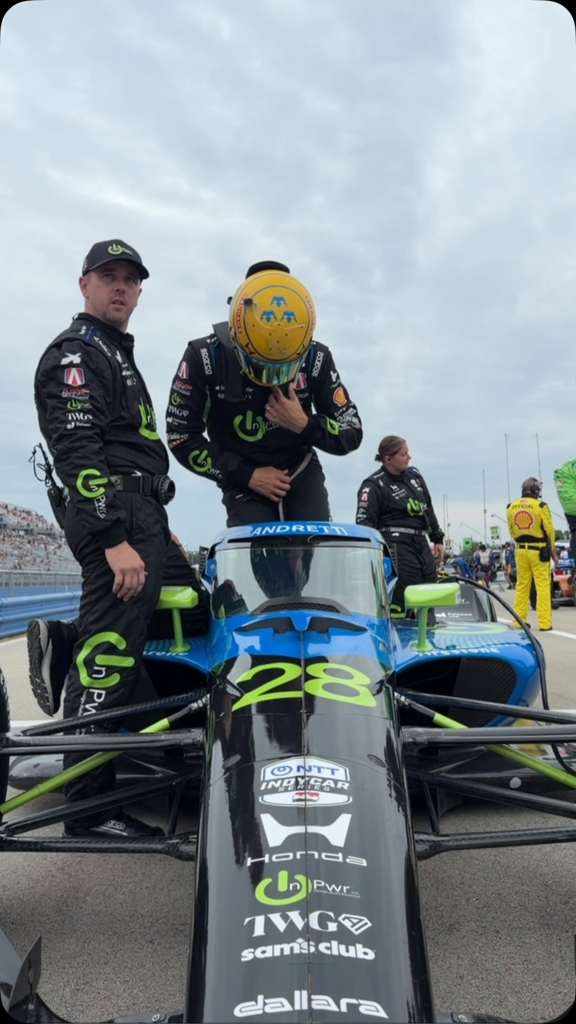 An Instagram post for INDYCAR