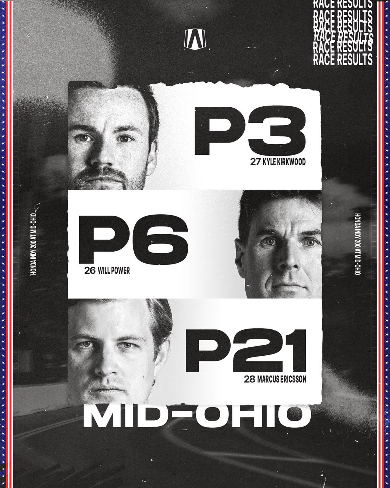 An Instagram post for INDYCAR