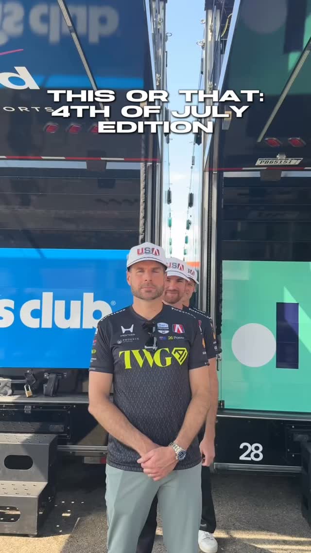 An Instagram post for INDYCAR