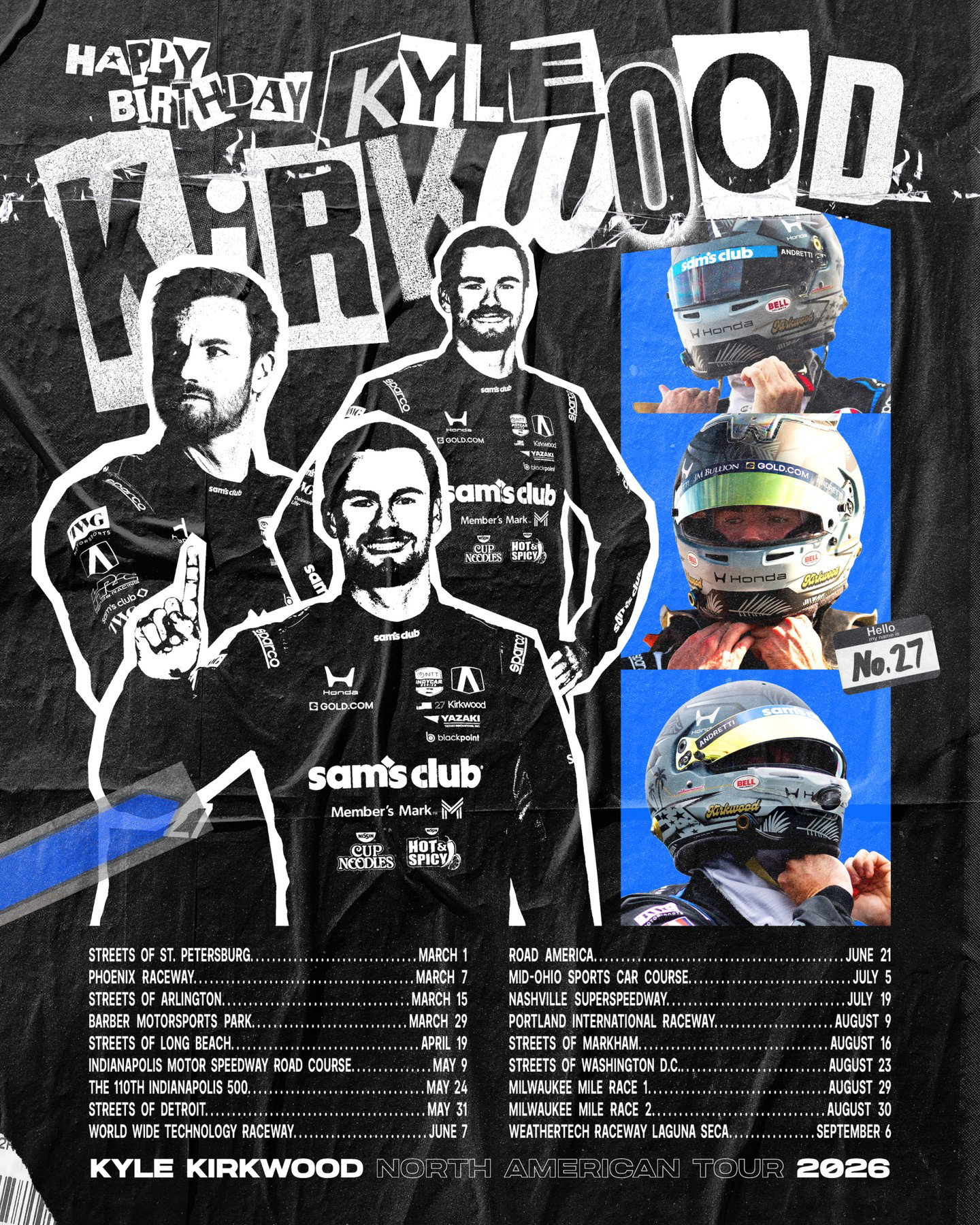 An Instagram post for INDYCAR