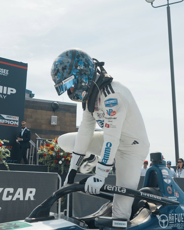 An Instagram post for INDYCAR