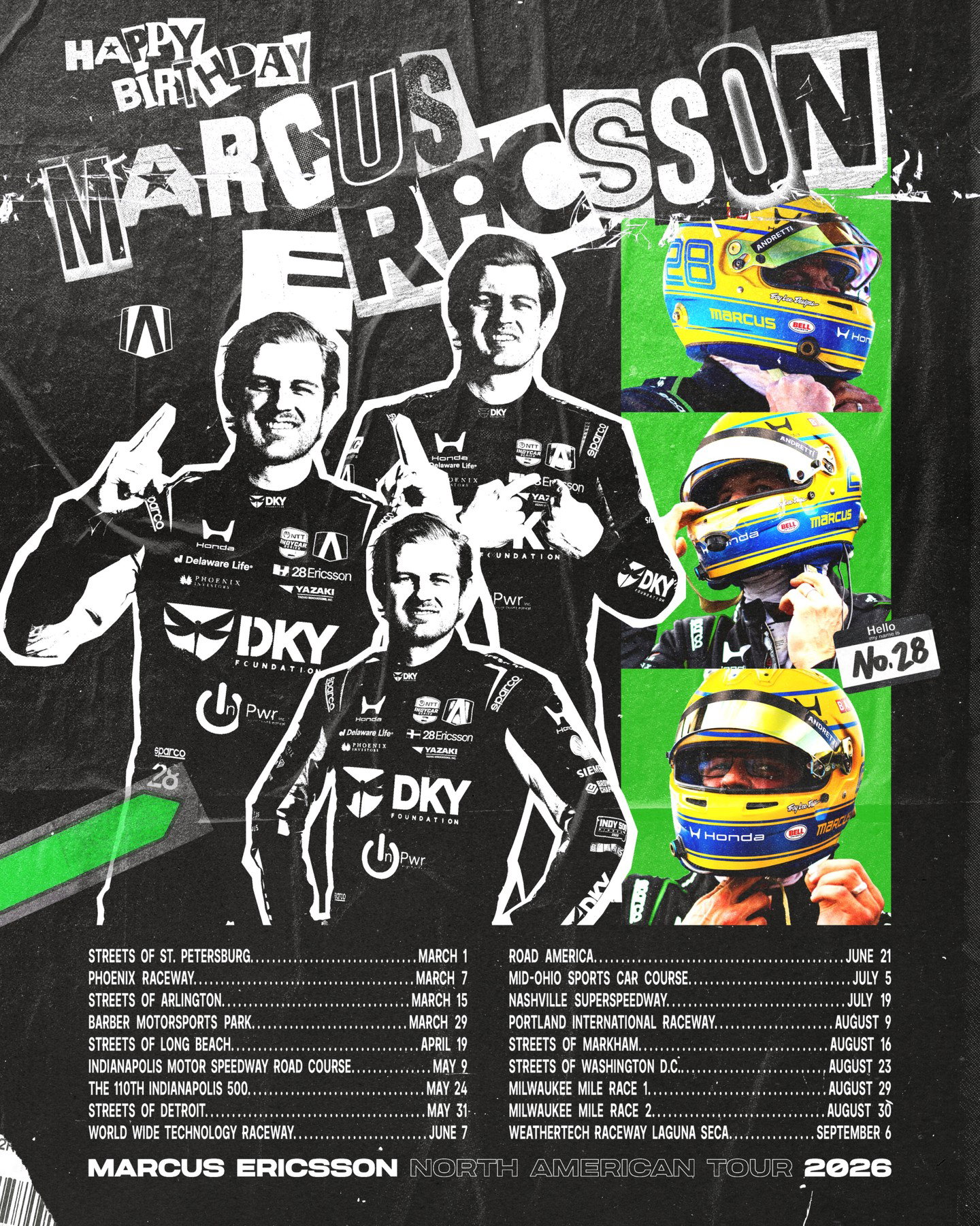 An Instagram post for INDYCAR