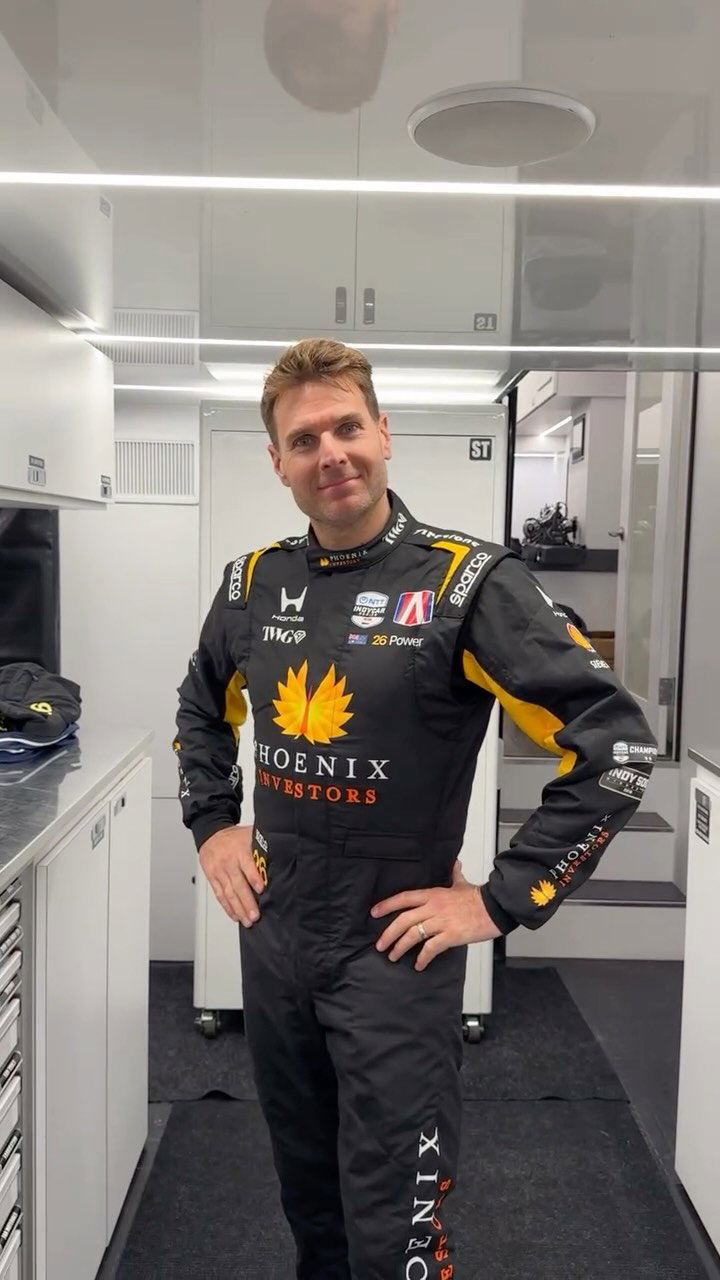 An Instagram post for INDYCAR