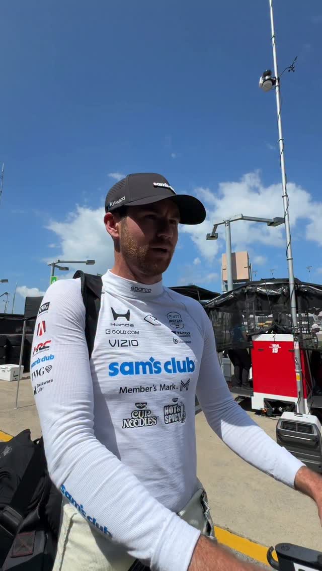 An Instagram post for INDYCAR