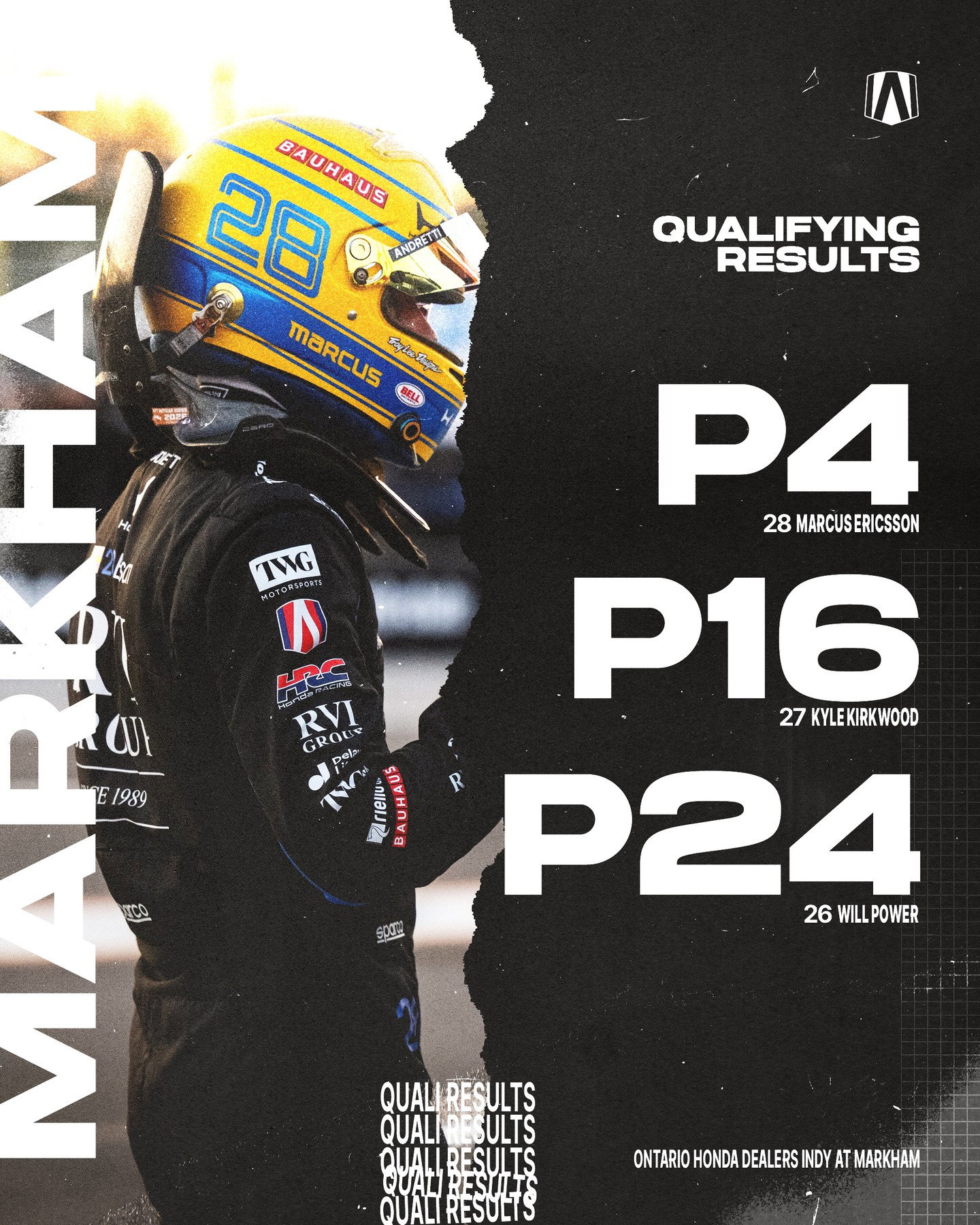 An Instagram post for INDYCAR